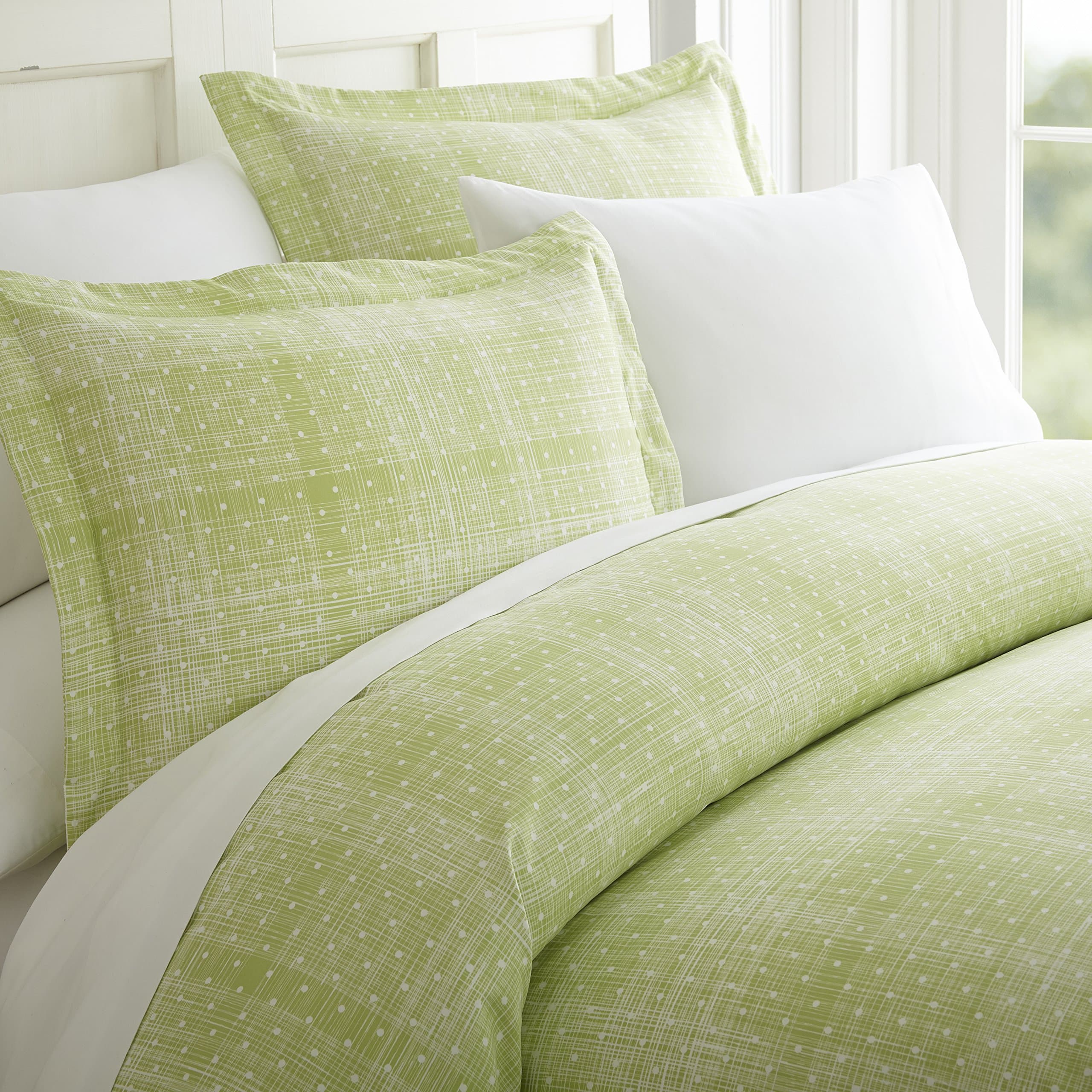 Simply Soft Duvet Cover Set, Moss, Queen