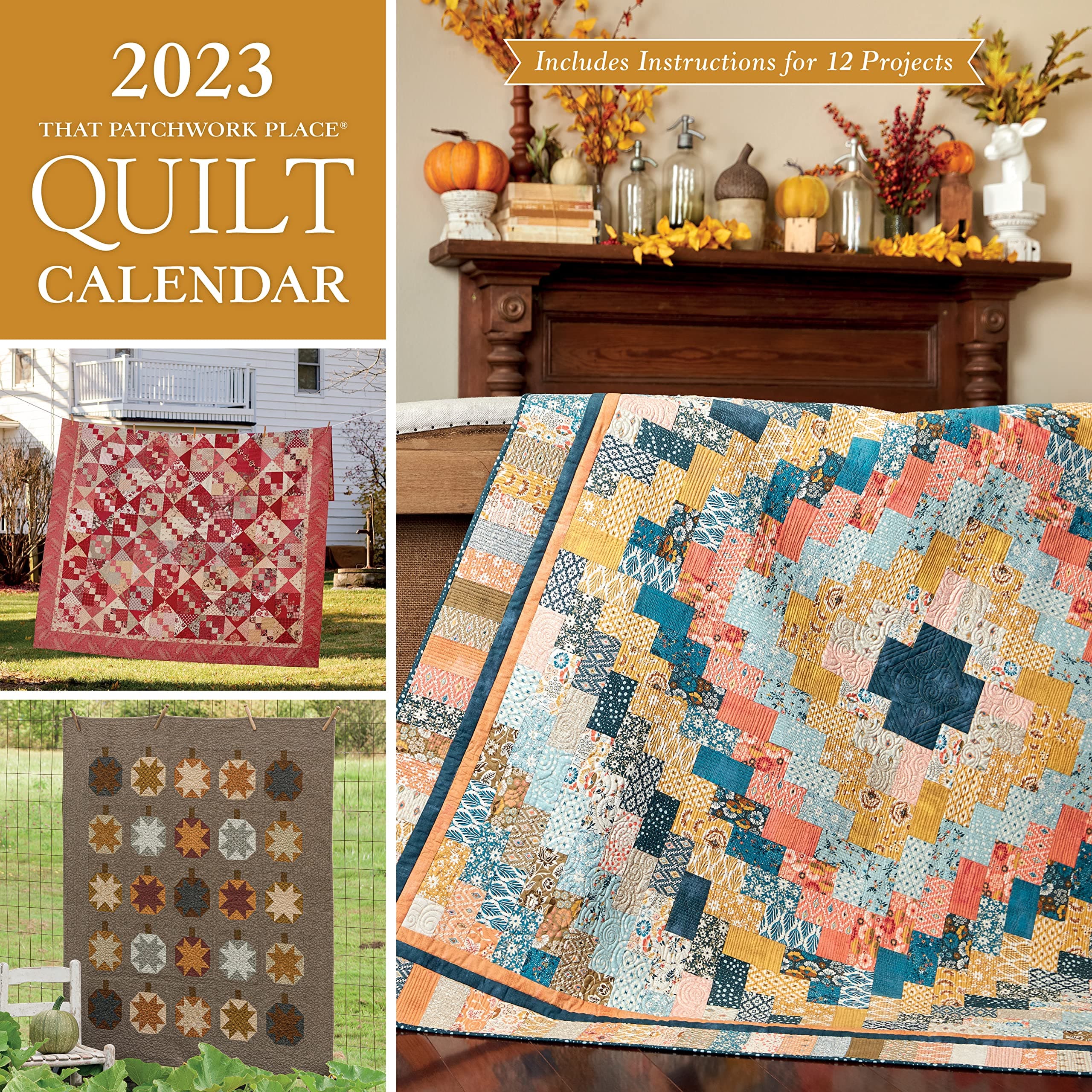 2023 That Patchwork Place Quilt Calendar: Includes Instructions for 12 Projects