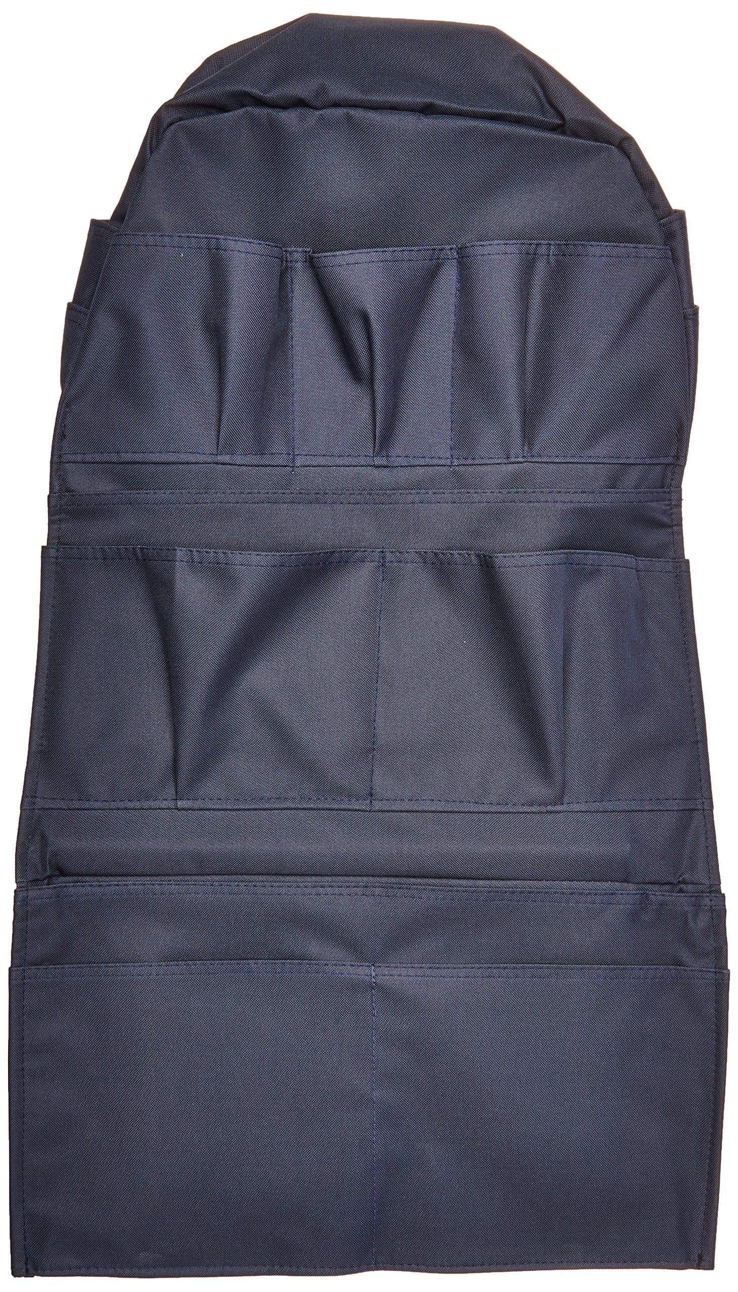 RoadPro RPSB-14BL Truck Seat Organizer 14-Pocket Back Seat Organizer Travel Essentials Semi Truck Accessories, Blue