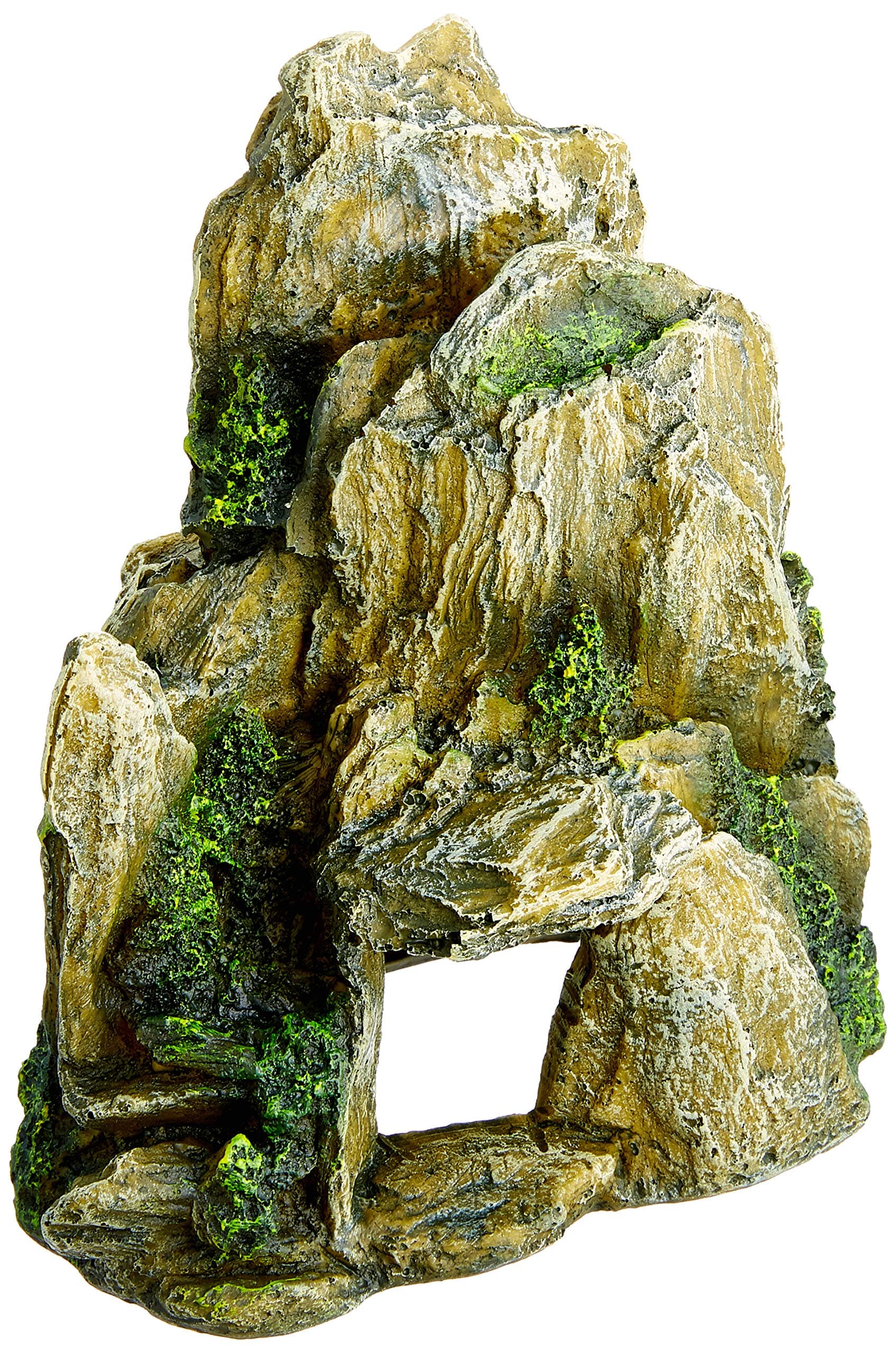 Aqua Della Stone Decoration Rock, 19cm, Moss