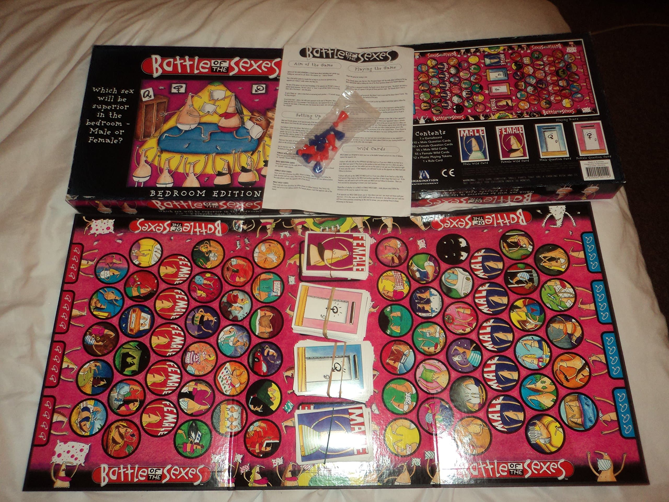 Imagination Entertainment Battle of the Sexes Bedroom