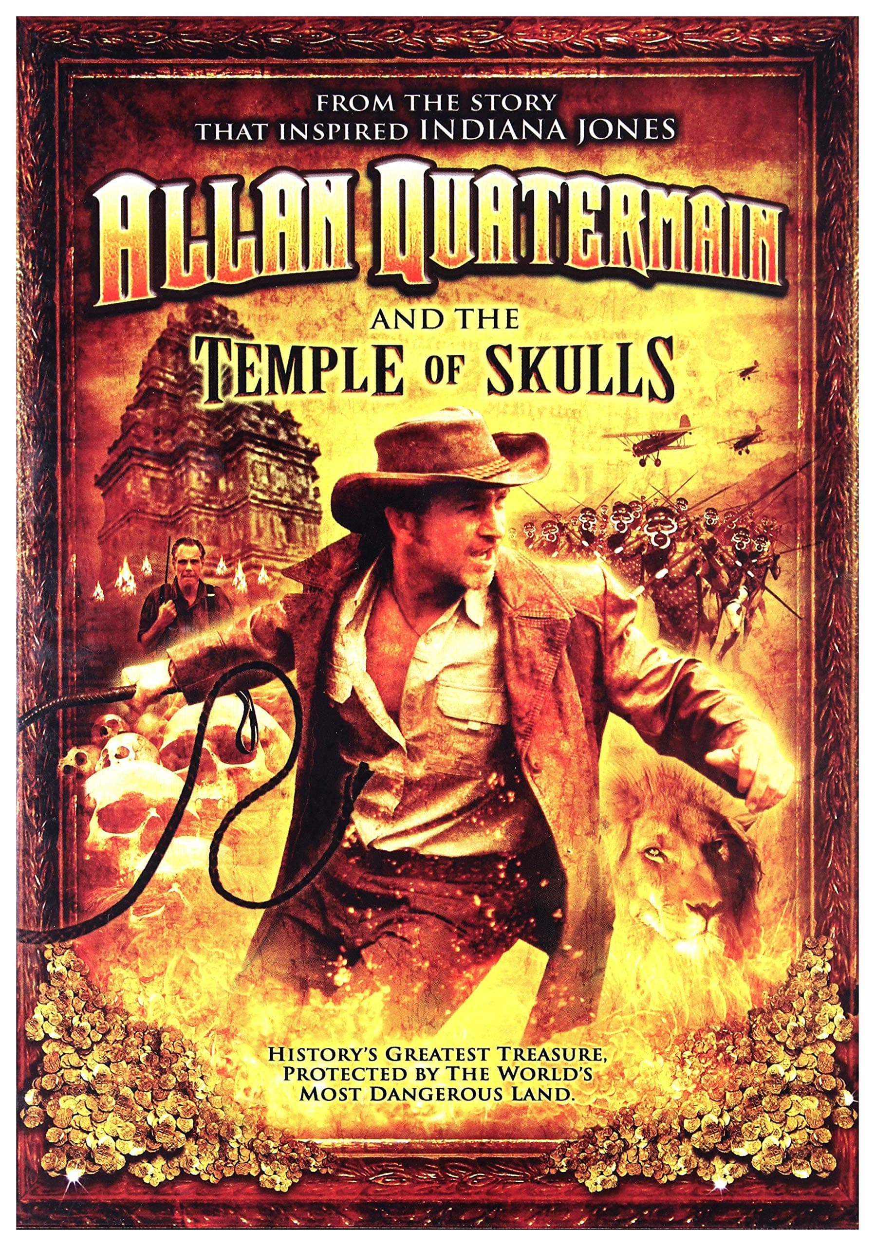 Allan Quatermain and the Temple of Skulls [DVD]