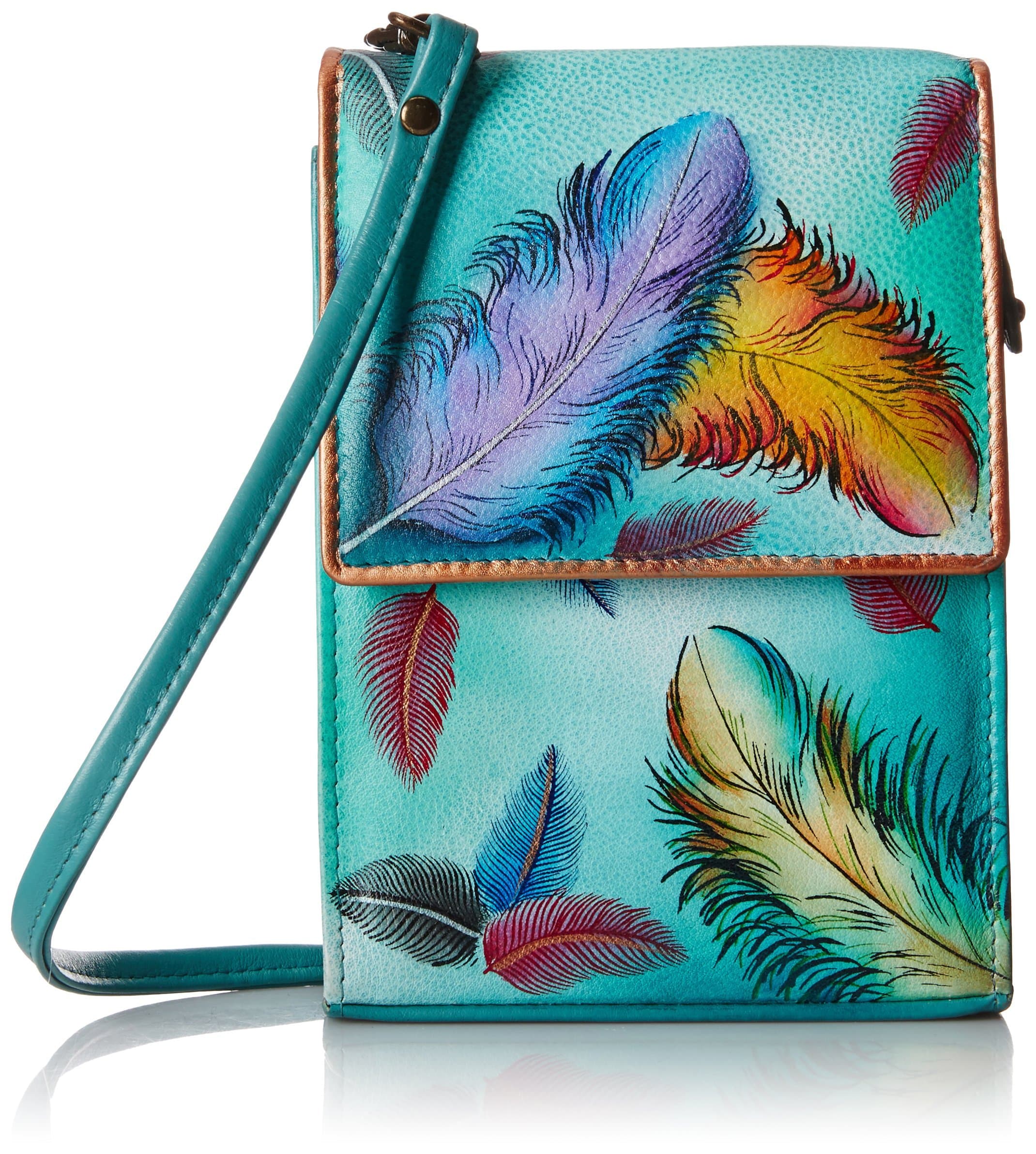 Women’s Genuine Leather Mini Sling Organizer Bag | Cross Body/ Clutch/ Shoulder Bag | Chic & Stylish Organizer