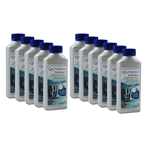 QUVIDO Descaler for Espresso and Coffee Machines, 250 ml, 11 x 250 Ml)