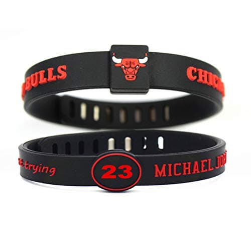 Adjustable Silicone Wristband Bracelets for Sports Fans-Awesome Gift for Your Family and Friends.
