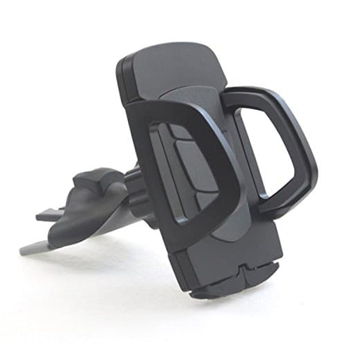 Comfkey Mobile Cell Phones Holder - Car Mount Universal Windshield Dashboard + Air Vent + CD Slot Mount Cradle for iPhone 7 7Plus 6 6Plus 5S 5 5C Samsung Smartphones (Black)