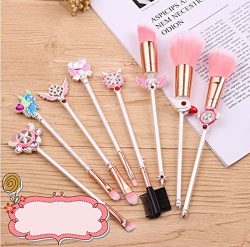 CMDDYY Makeup brush, makeup brush set Complete set of beginners brush eye shadow brush tool,silver