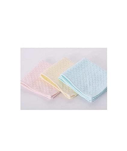 100% Cotton Small Size Handkerchief/Rumal/Face Towel for Kids, Women, Girls and Baby | Extra Soft And Super Absorbent Handkerchieves For Women's - Set of 6 & 12 (11" x 11") - Multicolored