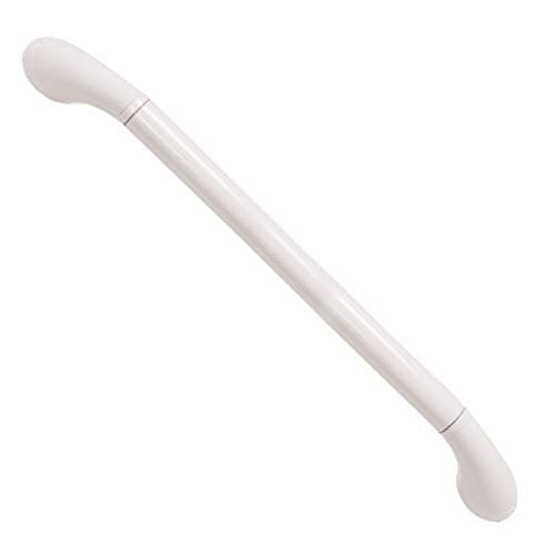 Carex Plastic Shower Wall Grab Bar, White, 24 Inch, 1.06 Pound