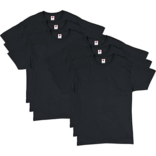 Hanes Men's ComfortSoft T-Shirt (Pack of 6)