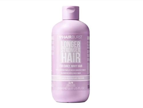 HAIR BURST Wavy & Curly Hair Conditioner - Sulfate, SLS, Paraben Free, CGM Approved - Nourishing Amino Acids, Almond Extract & Cherry Oil - Curl Enhancing, Frizz Control & Moisturising