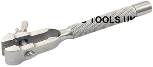 QUALITY HAND VISE HAND HELD CLAMP TOOL 5/8 WIDE JAW HOLLOW HANDLE JEWELRY CRAFT