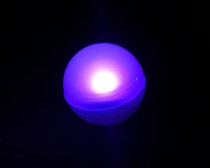 Purple Fairy LED Light, Glowing Pearl, Magical Wedding Centerpiece, Party Light, for Wedding Birthday, Anniversary, Backyard -Set of 12 (Purple)