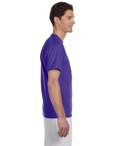 Champion MenS Short Sleeve Tee S Purple