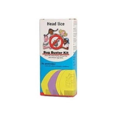Bug Buster Kit - Detection and Removal of Head Lice | Wet Combing is The only Method Recommended by The NHS.