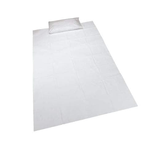 Dreamweavers Non Woven Disposable Bed Sheet Single Use Fabric for Hotel Spa Hospital 42 X 72 Inches Pack of 20 Pieces