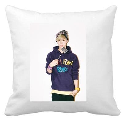 KPOP GOT7 Mark JB Jackson BamBam Junior 14x14 Overdose Throw Hold Pillow Bolster Sofa Cushion B.I. Bobby Group YG Pillowcases (d) (C)