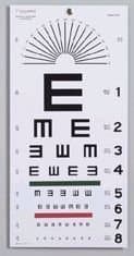 Illiterate Eye Chart 22" x 11" by KASHSURG