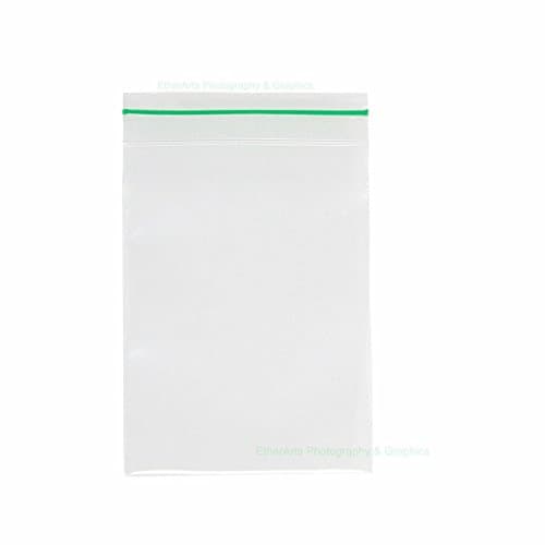 Minigrip GreenLine MGBD2P0304 Polyethylene (LDPE Blend) Clear Reclosable Bag, 3" x 4", 2 mil (Pack of 1000)