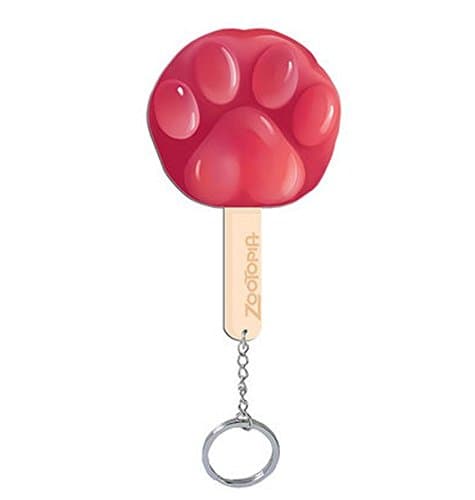 Lovely Fox Nick Red ice sucker keychain Wilde Claw Popsicle Keychain Pendent