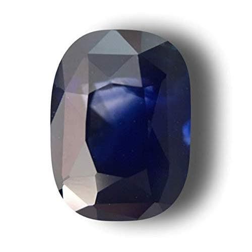 Arpita Gems, 10.25 Ratti / 9.55 Carat Ceylon Mined Blue Sapphire (Neelam) Original Certified Natural Gemstone A++ Quality with Excellent Shape