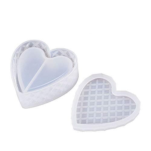 MZY1188 1pcs Heart-shaped DIY Silicone Mold-Jewelry Making Tools,crystal Epoxy Resin mold,heart-shaped cut Mold jewelry Making Tools