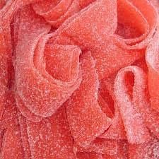 Ellies JelliesStrawberry Belts 100g Bag