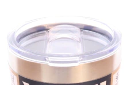 Eskimo Coolers Stainless Steel Tumbler Slider Lid fits 30 oz, Yeti Rambler Tumblers-Splash Proof Retractable Slip Hole, Spill Resistant Traveling Thermos, Straw-Friendly