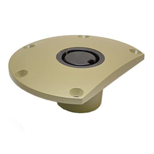 Springfield Boat Seat Pedestal Base 3300750 | 9 x 7 Inch 2 3/8 Plug-in