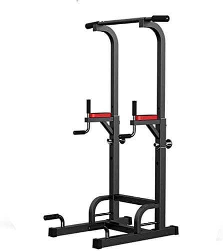 SJNQJJ Adjustable Power Tower - Multi Function Pull up Station for Strength Training - Dip Stand Workout Fitness Bar - Push up Equipment of Home Gym Exercise