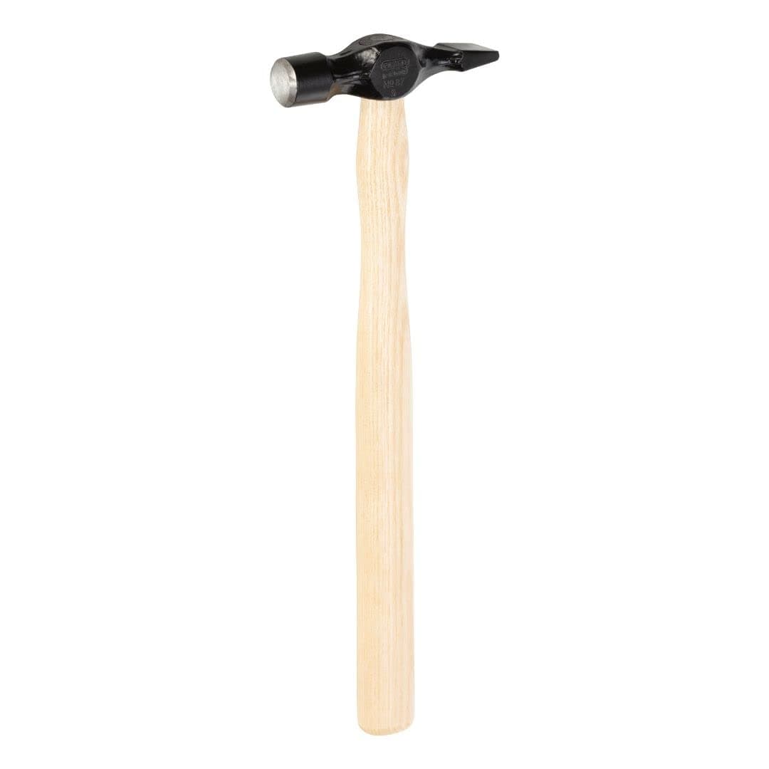 Picard Joiners Hammer 240g – English Pattern, Flat 22mm Face, Bright-Finished & Powder-Coated Head, Hardened Steel, Ash Handle, Precision Carpentry Tool – 0008701-240