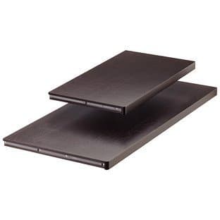 Decor Shelf Walnut, 16" X 2' X 1-1/4" H