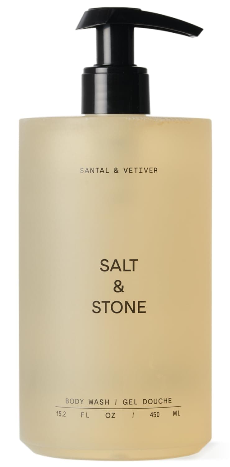 – Salt & Stone Body Wash with Antioxidants for Deep Moisture | For Women & Men, Sulfate, Paraben, & Dye Free, Leaving Skin Soft and Hydrated