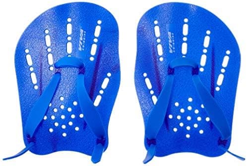 HP-20-CONTOURED-M Hand Paddles, Medium (Blue)