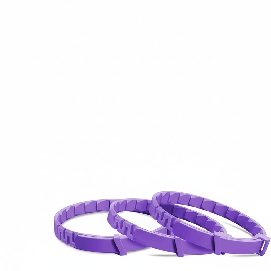 3 Pack Calming Collar for Dogs, Dog Anxiety Relief, Calming Collars, Break away Collar, helps Calm Collar, Separation Anxiety Relief, Reduce Anxiety and Stress (purple, 3 Pack)