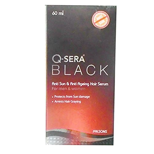 Q-Sera Black Anti-Sun & Anti-Ageing Hair Serum,60ml