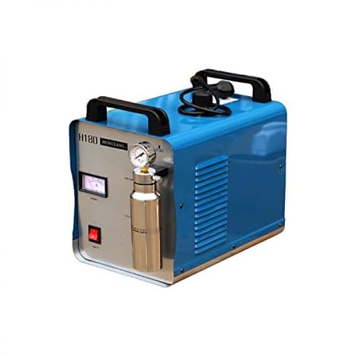 SigntigerGentle 300W Portable Oxygen Hydrogen Water Welder Flame Generator Acrylic Polishing Machine, 95L 2 Gas Torches free, 220V