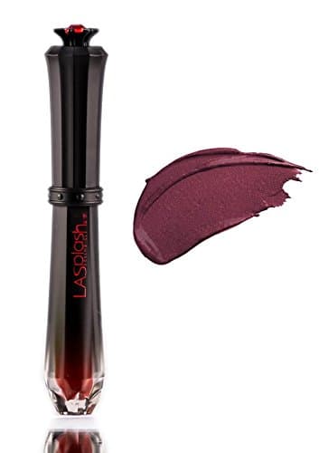 LA Splash Cosmetics Wickedly Divine Liquid Lipstick (with free Sleek Zippered Makeup Bag) (Vampire's Fang)