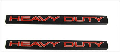 2X Black Heavy Duty Emblem Badge for Dodge RAM 2500 3500