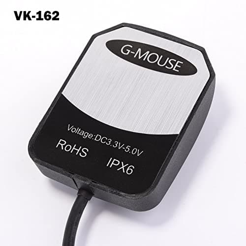 VK-162 G-Mouse USB GPS Dongle Navigation Module External GPS Antenna Remote Mount USB GPS Receiver for Raspberry Pi Support Google Earth Window Linux Geekstory
