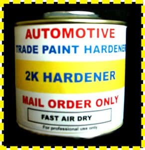 Car Paint 2k Acrylic Paint Hardener Universal Fast 500ml