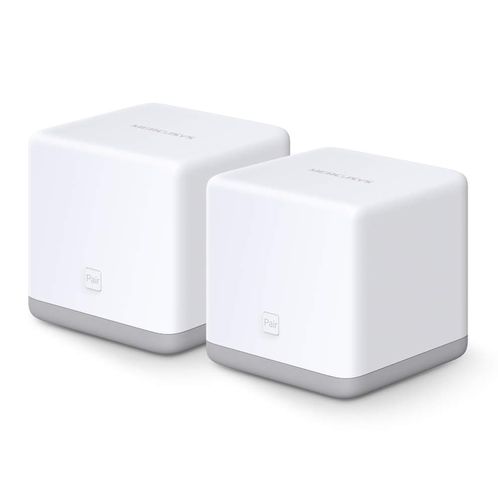 Mercusys Halo S3(2-Pack) 300Mbps Wireless Whole Home Mesh Wi-Fi System (WiFi Router/Extender/Booster for Seamless Network, up to 2,200 sq feet Coverage, Parental Control, Easy Set Up)
