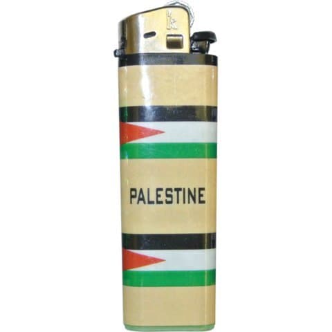 Palestine Flag Lighters - 12 Pieces