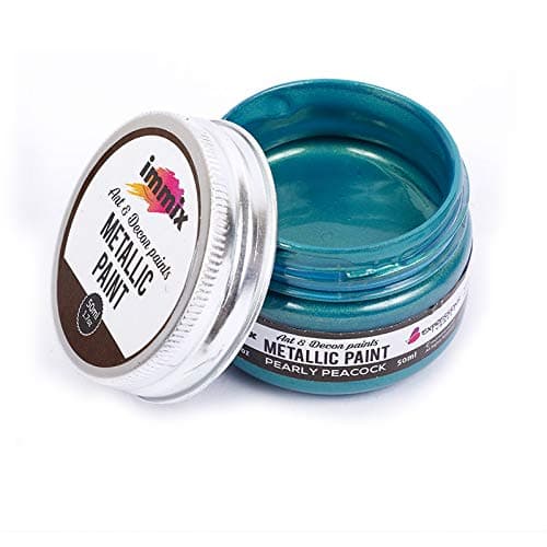 Chalk Paint, Peacock Green Shimmer Finish 50 ml