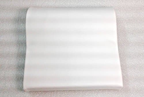 Deluxe White Contour Vinyl Tanning Bed Pillow by Pillow