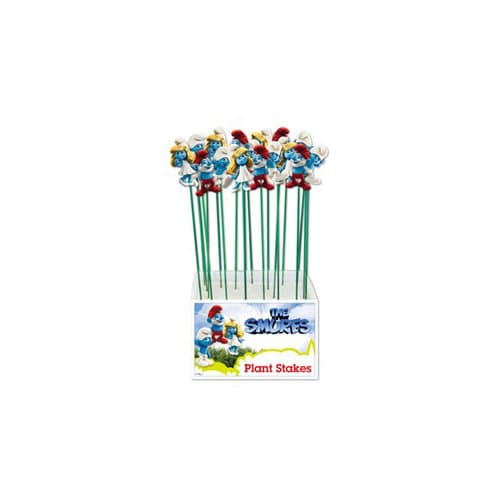 Exhart Environmental 60935 Smurfs Plant Garden Stake, 16-Inch, Assorted Designs