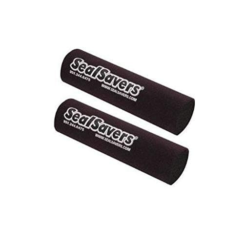 Seal Savers Fork Covers 32-35mm Fork Tube, Short Black - Fits: Kawasaki KX100 1995-2009