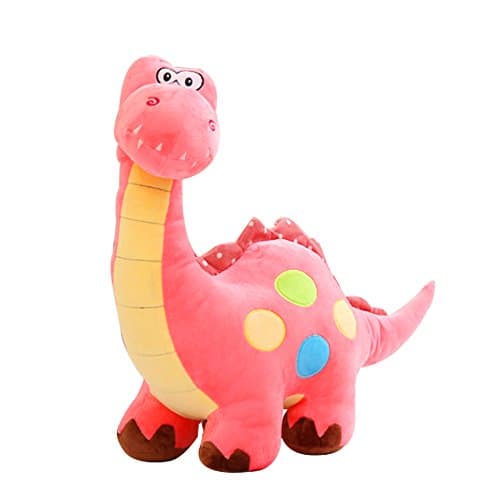 PUMPUMLY Dinosaur Plush T-Rex Dinosaur Stuffed Animal (pink 35cm)