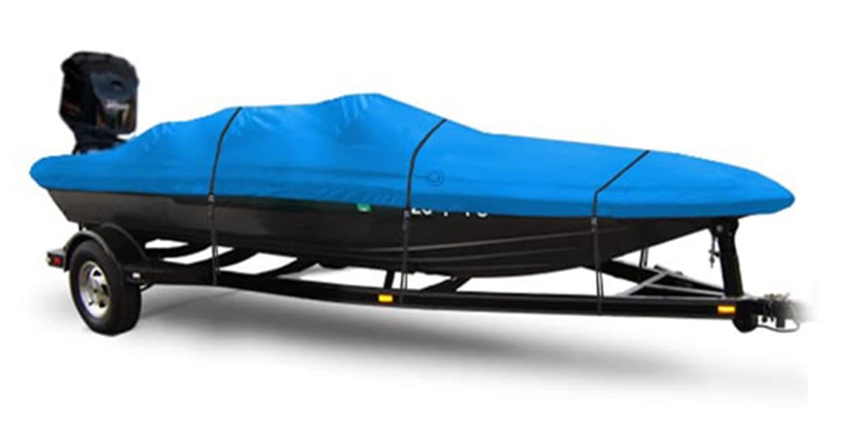 Wake Monsoon 600D Marine Grade Polyester Canvas Trailerable Boat Cover