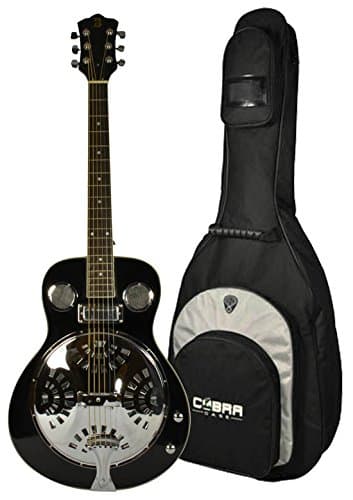 Electro-Acoustic Resonator Guitar with Gig Bag by Bryce